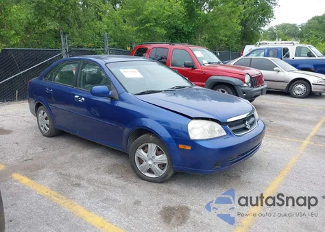 2007 Suzuki Forenza Convenience из США, поврежденный, VIN KL5JD56Z97K497498